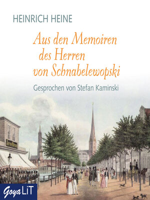 cover image of Aus den Memoiren des Herren von Schnabelewopski